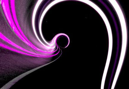 Abstract swirling purple and pink light trails, symbolising the launch of FinTech Lenvi